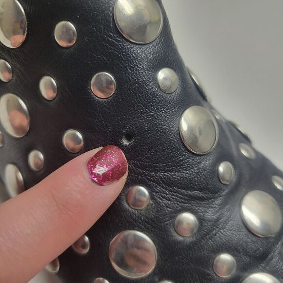 Topshop Mirror Stud Booties - Picture 15 of 16